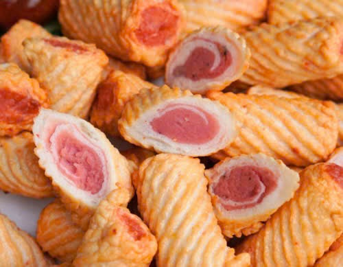 🌀 Chả mực xoắn