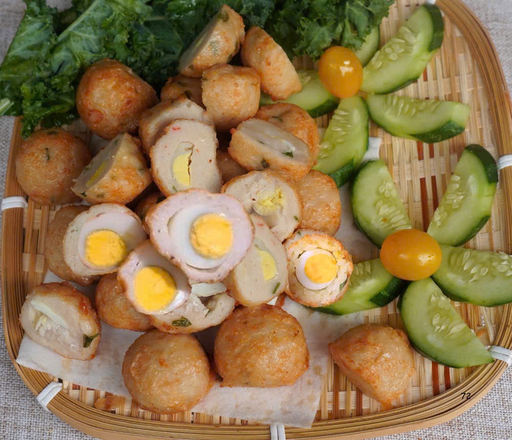🥚 Chả cá trứng cút