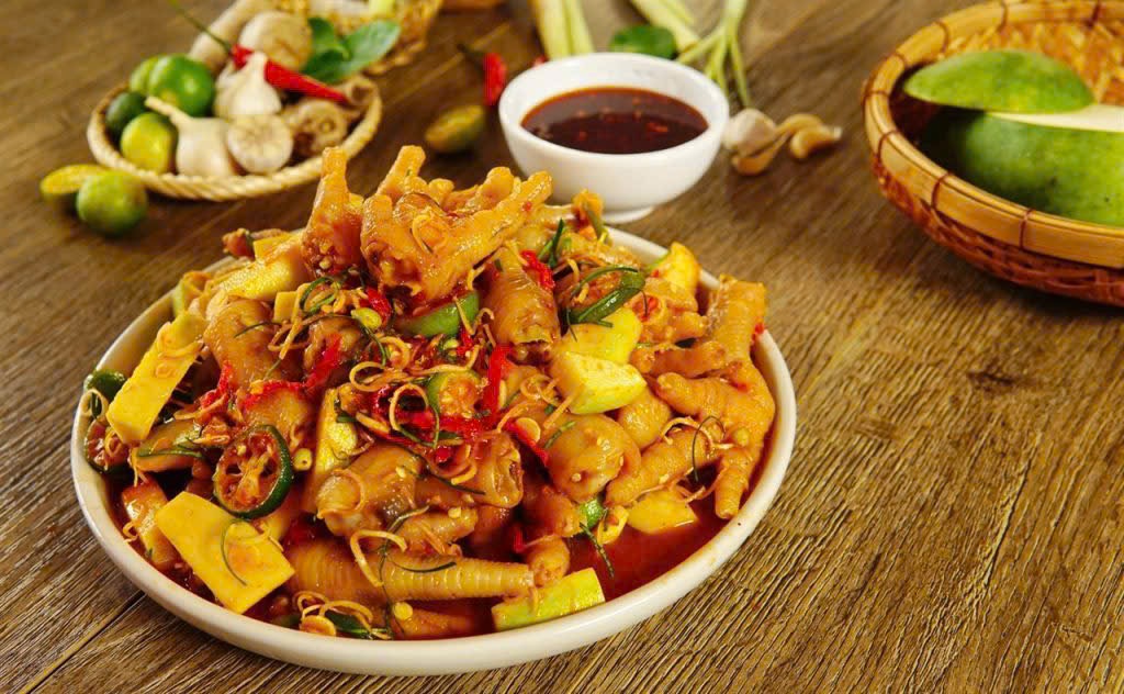 🐔 Chân gà sốt Thái
